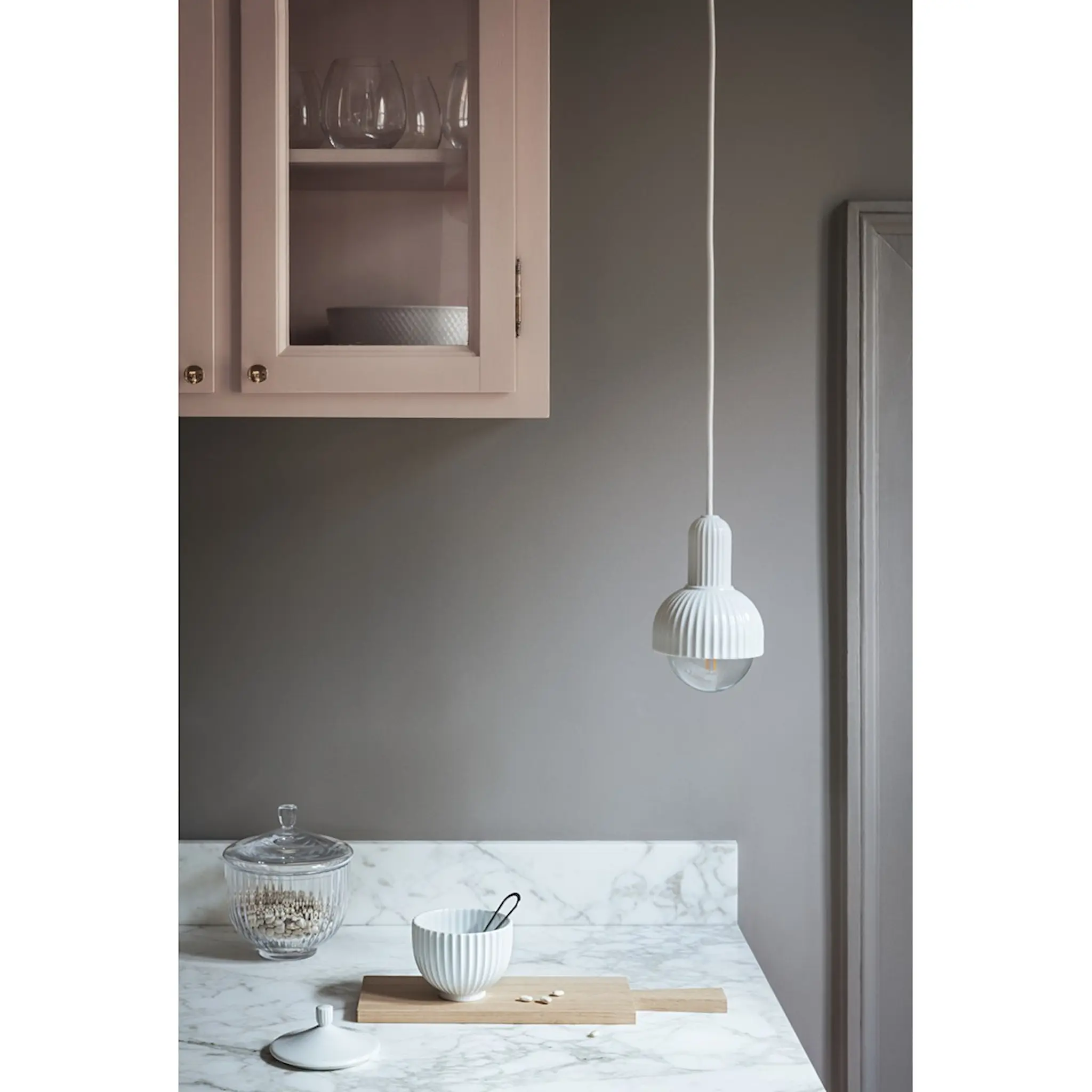 Lyngby Porcelæn Lyngby Fitting #02 15 cm Vit
