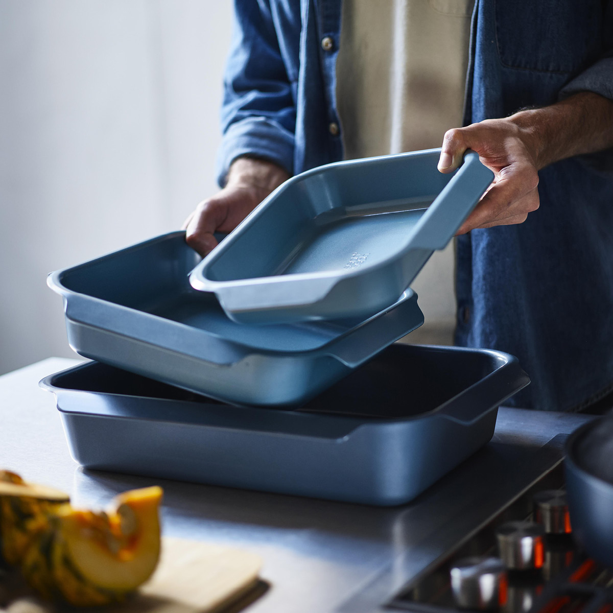 Joseph Joseph Space Uunivuoka 12,3x32,8 cm 3 osaa Sininen