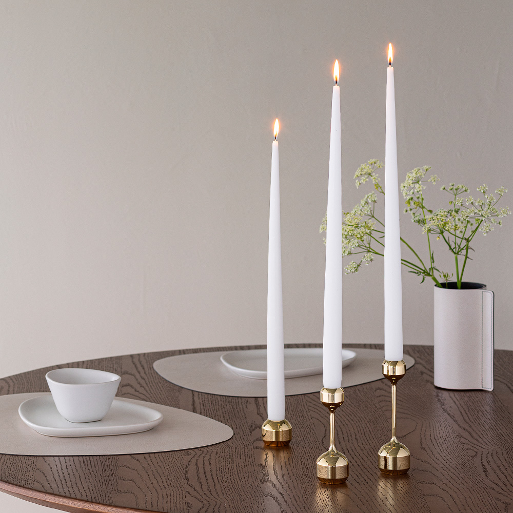 LIND DNA Silhouette Ljusstake 3,4 cm 2-pack Guld