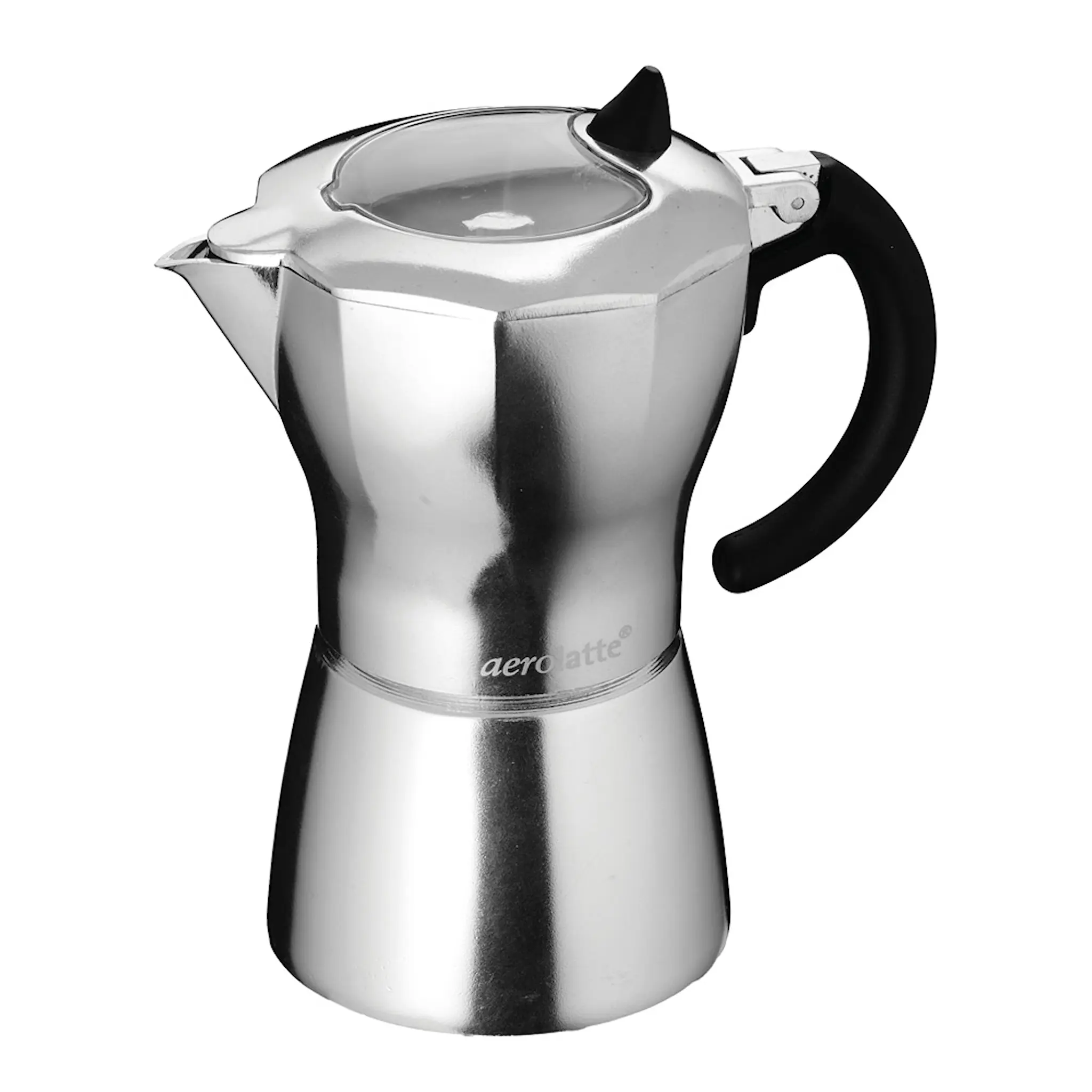 Aerolatte Mokabryggare 6 koppar aluminium