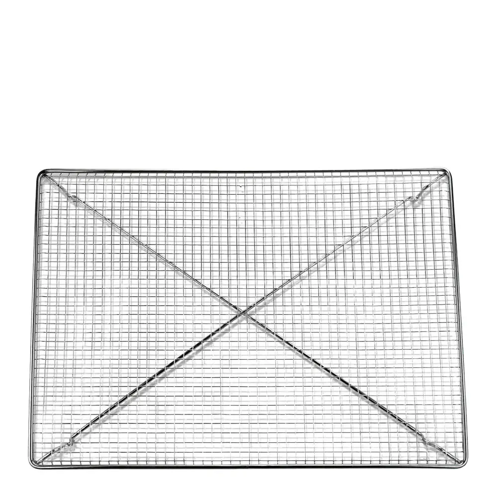 Jäähdytysritilä 45x32 cm Ruostumaton teräs