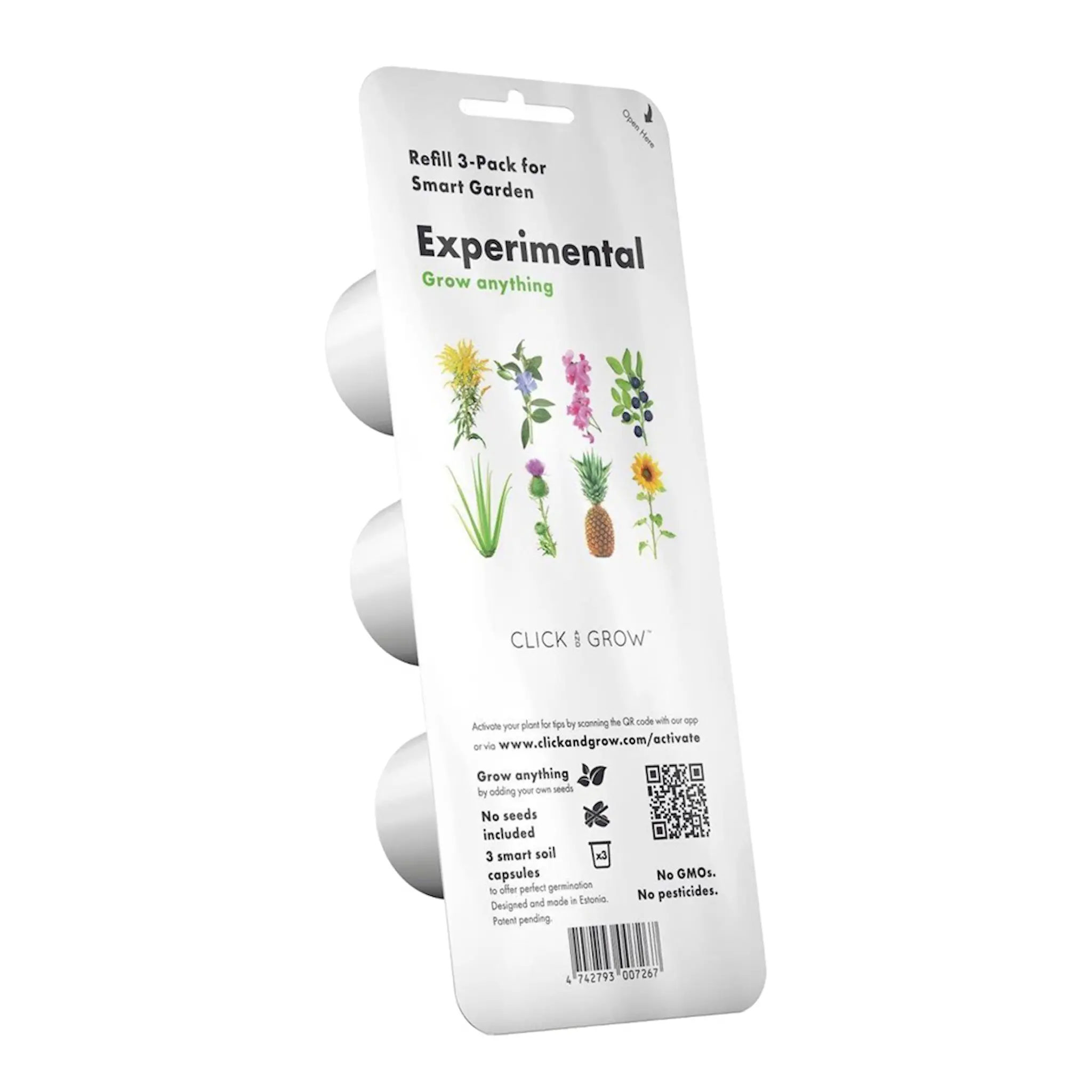 Click & Grow Smart Garden Refill 3-pack experimentell