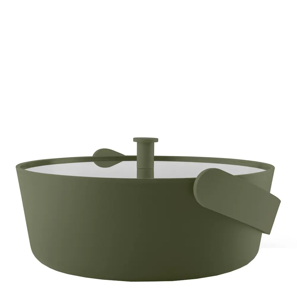 Green Tool Höyrykulho mikroon Vihreä