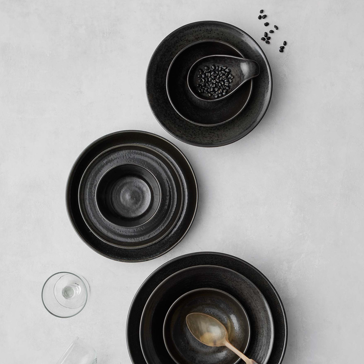 Tell Me More Fenix ​​​​serveringsskål mini 12x8 cm svart