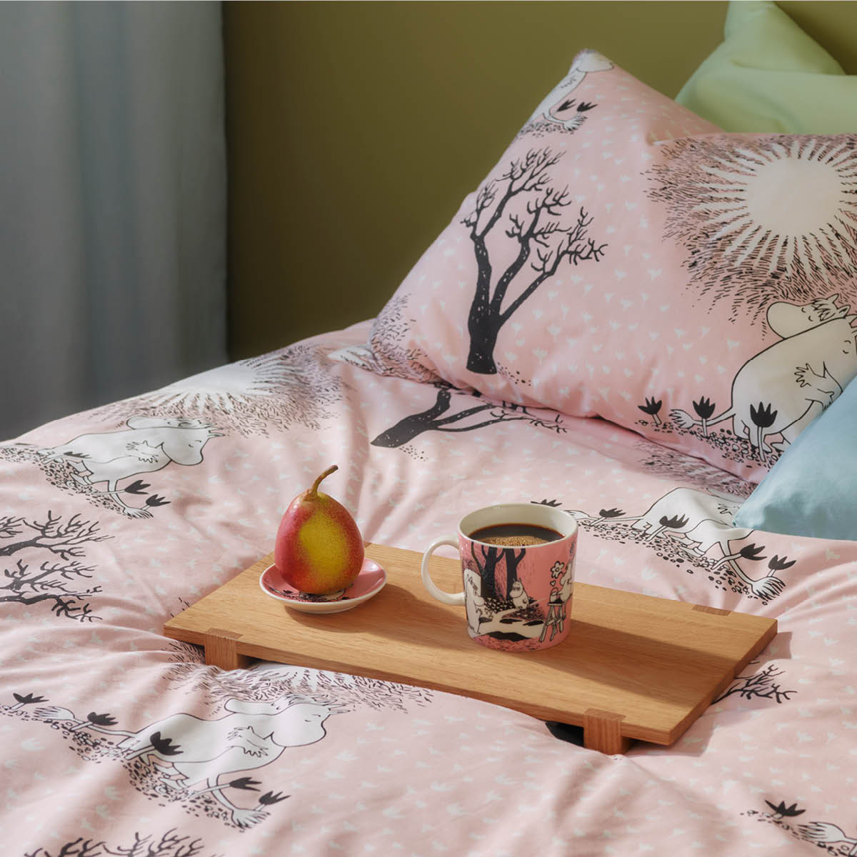 Moomin Arabia Mummikopp 40 cl Kjærlighet rosa 30 år