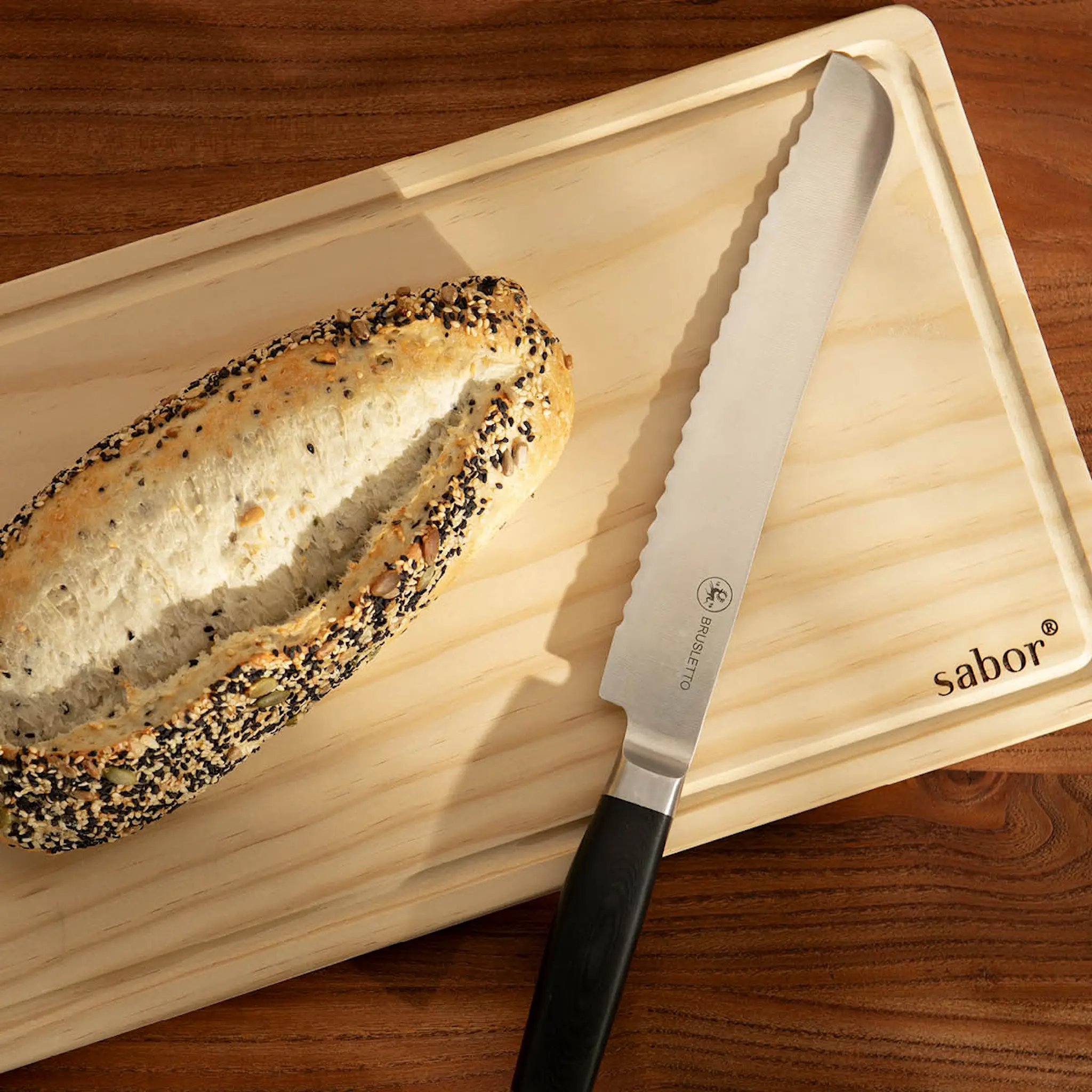 Sabor Trevig Leikkuulauta 45x24,5 cm Accoya