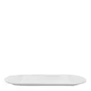 Lyngby Tura ovalt serveringsfat 48x20 cm vit