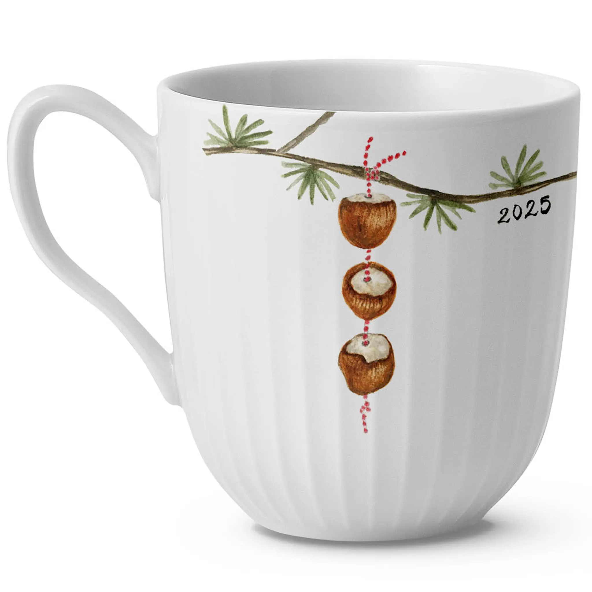 Kähler Hammershøi Christmas mugg 2025 33 cl vit