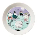 Mumin assiett 19 cm En dag på stranden