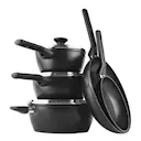 Kitchen Essentials Grytset 5 delar Svart