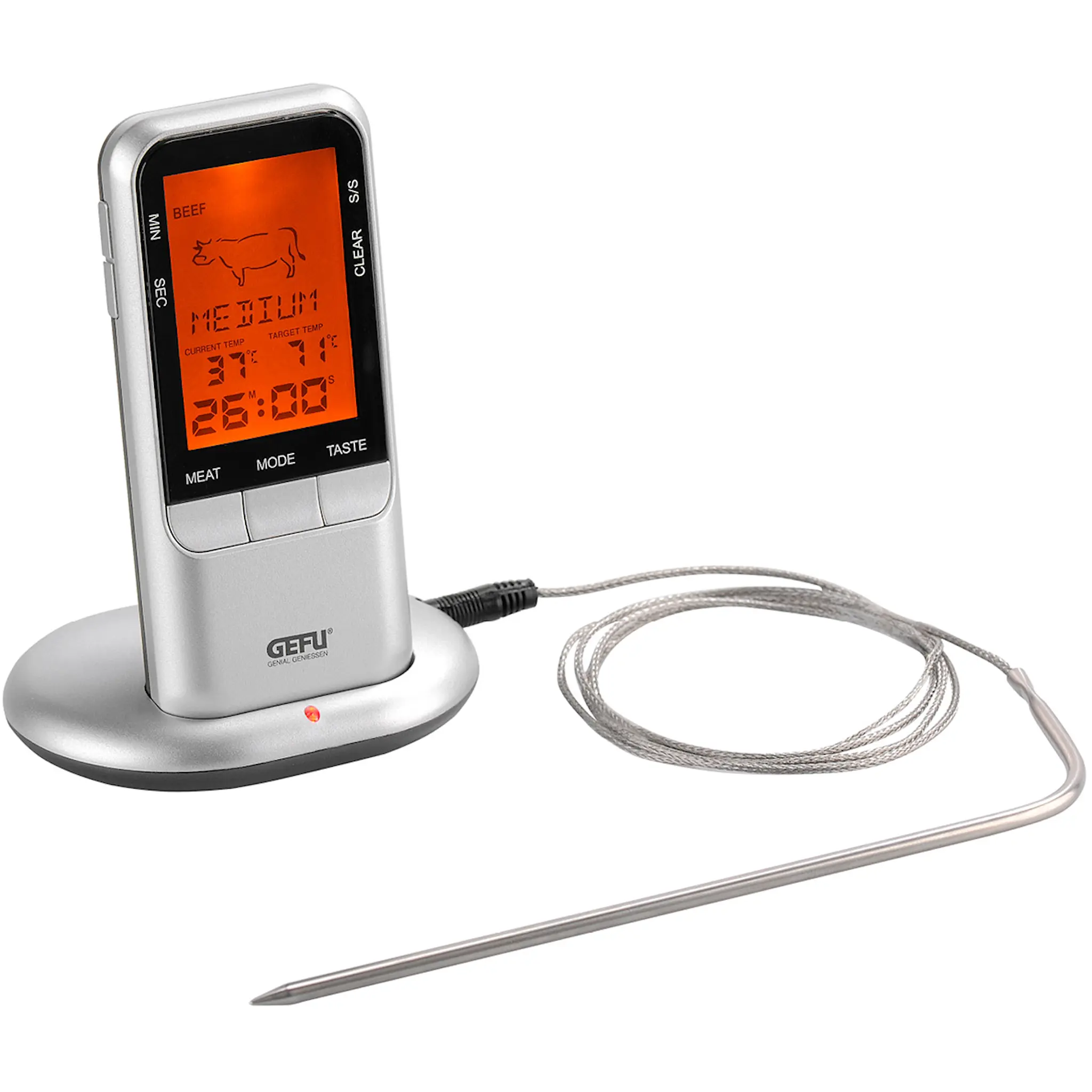 Gefu Handi digital stektermometer stål