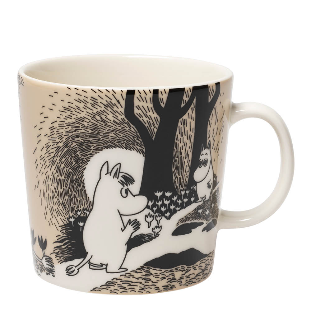 Moomin Arabia Muminmugg 40 cl Kärlek beige