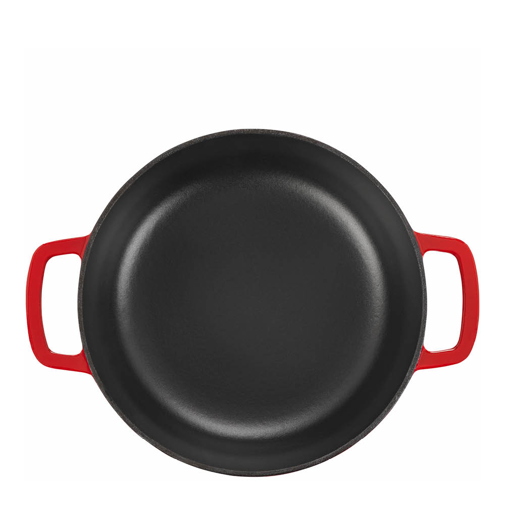 Combekk Gjutjärnsgryta 24 cm 3,8 L cherry