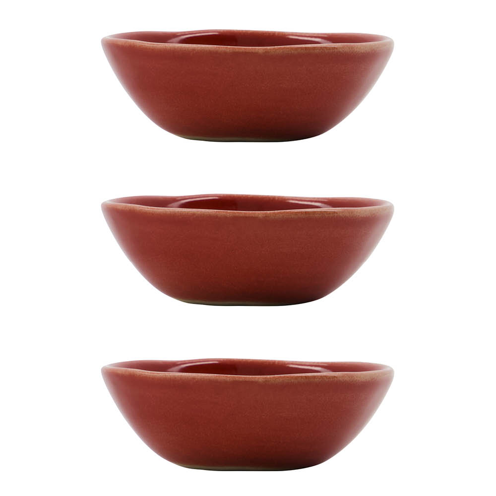 House Doctor Diva skål mini 4 cl 3-pack brun