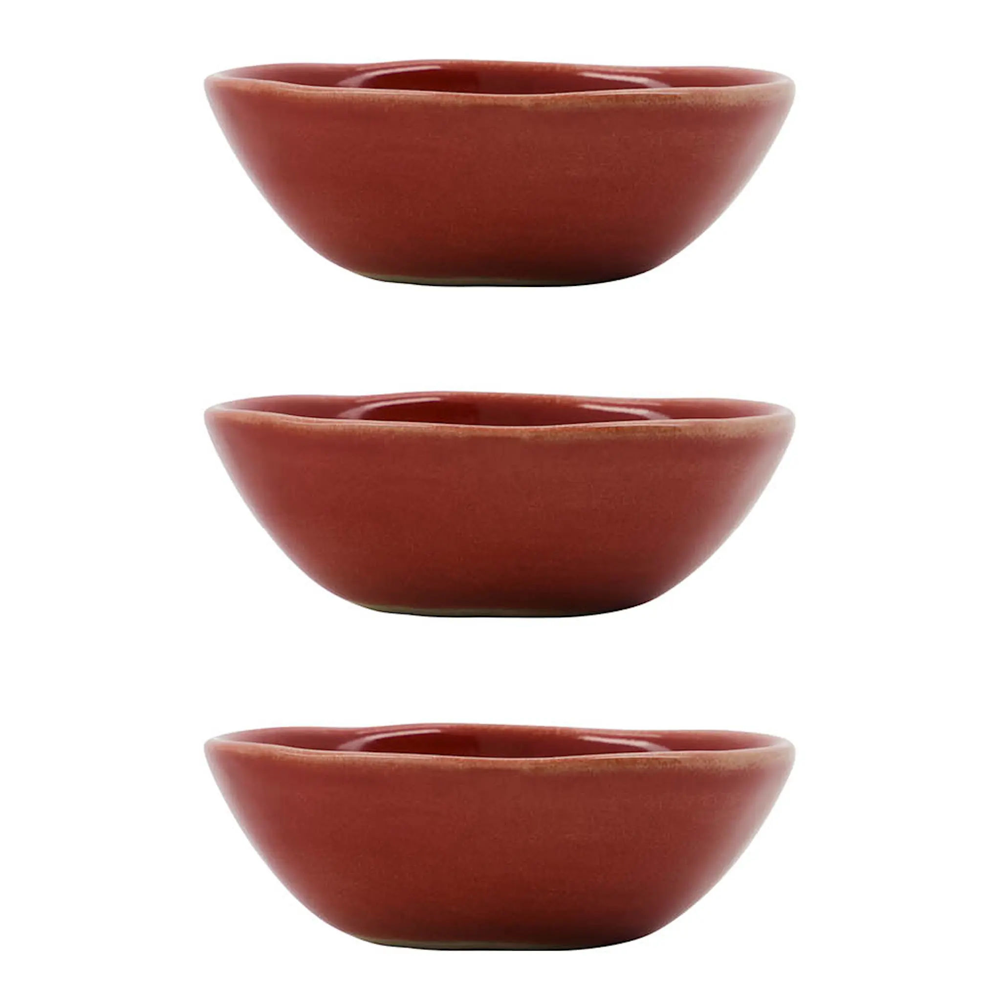 House Doctor Diva skål mini 4 cl 3-pack brun