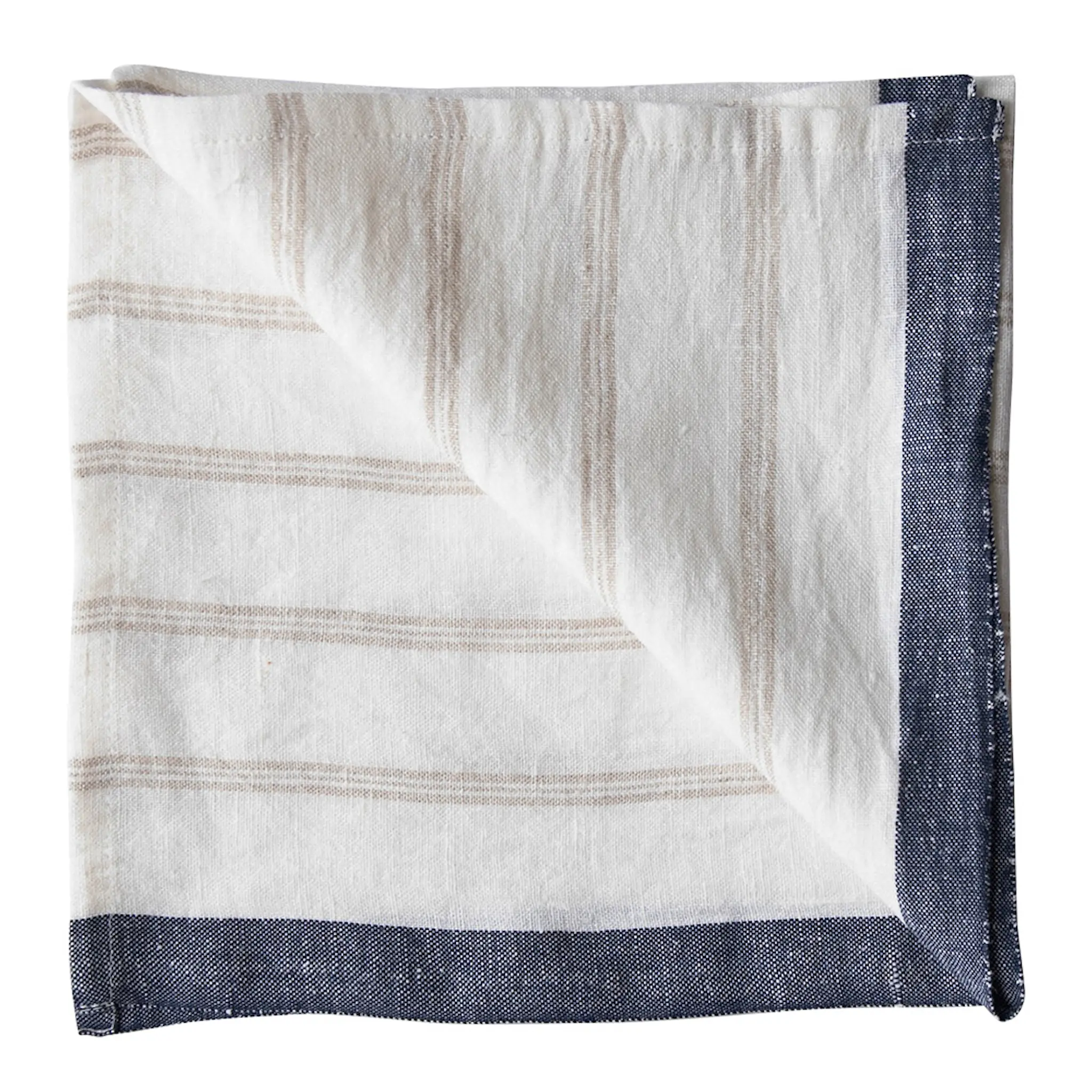 Tell Me More Maya Servett 50x50 cm Natural Stripe
