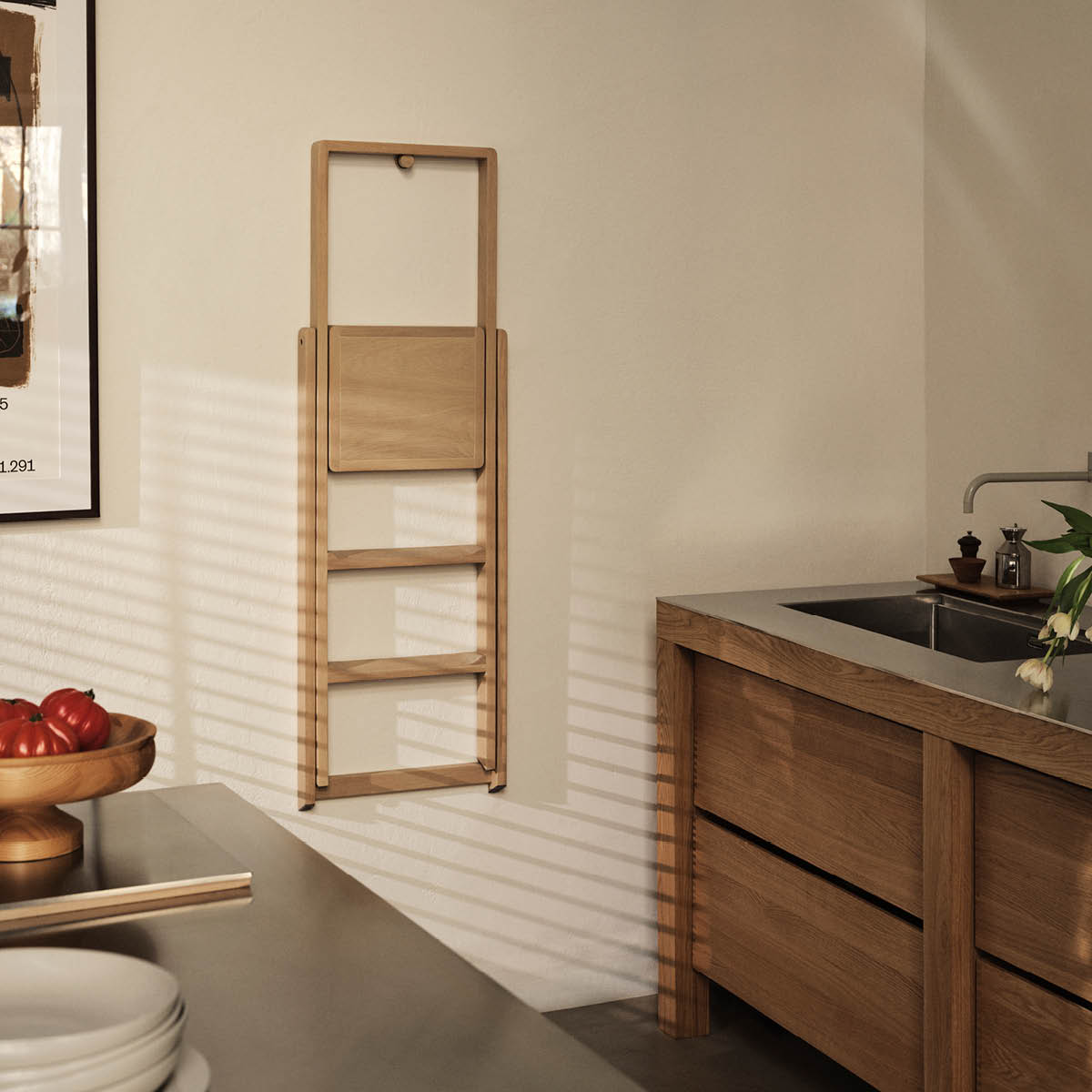 Design House Stockholm Step Tikkaat 45x132 cm Vaalea tammi