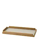 Oyster White/Teak