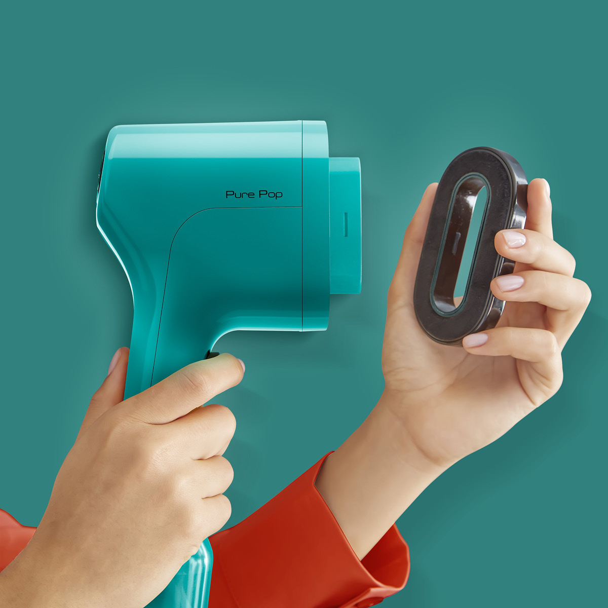 Tefal Pure Pop Vaatehöyrystin DT2024E1 Vihreä