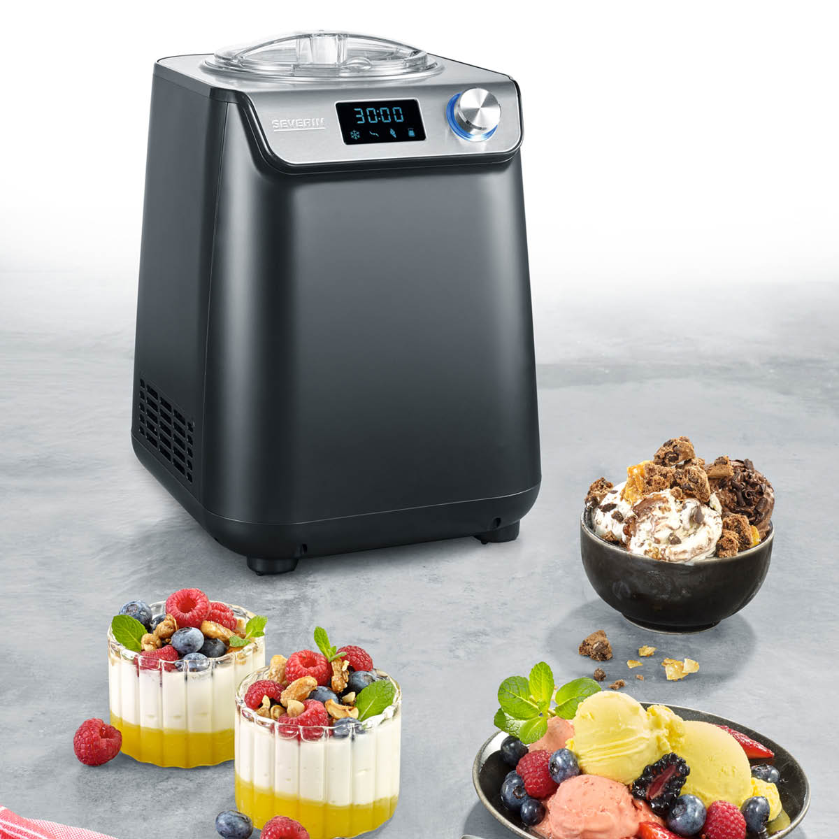 Severin Glass- och yoghurtmaskin EZ7470 1,2 L