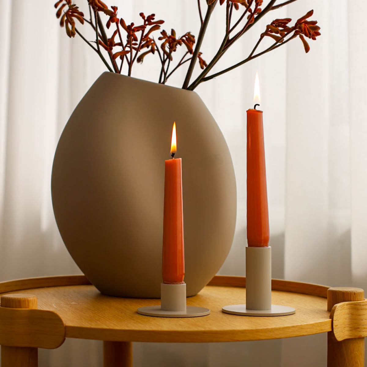Cooee Ljusstake låg 3 cm sand