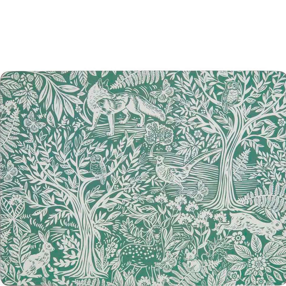 Pimpernel Tapestry bordbrikker 40x30 cm 4 stk sage