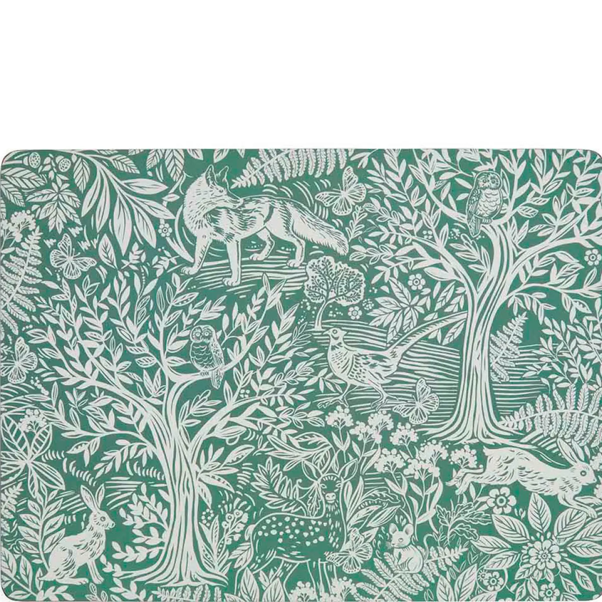 Pimpernel Tapestry bordbrikker 40x30 cm 4 stk sage