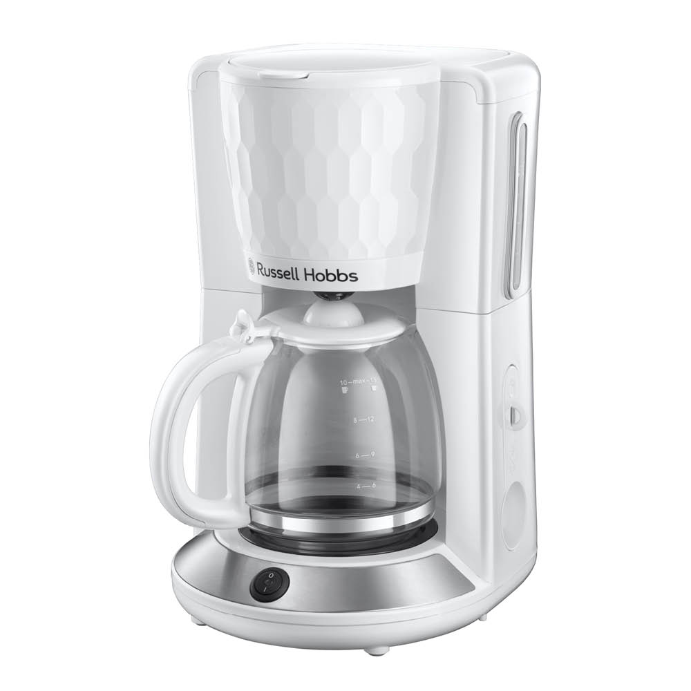 RUSSELL HOBBS Honeycomb kaffebryggare 27010-56 1,25 L vit