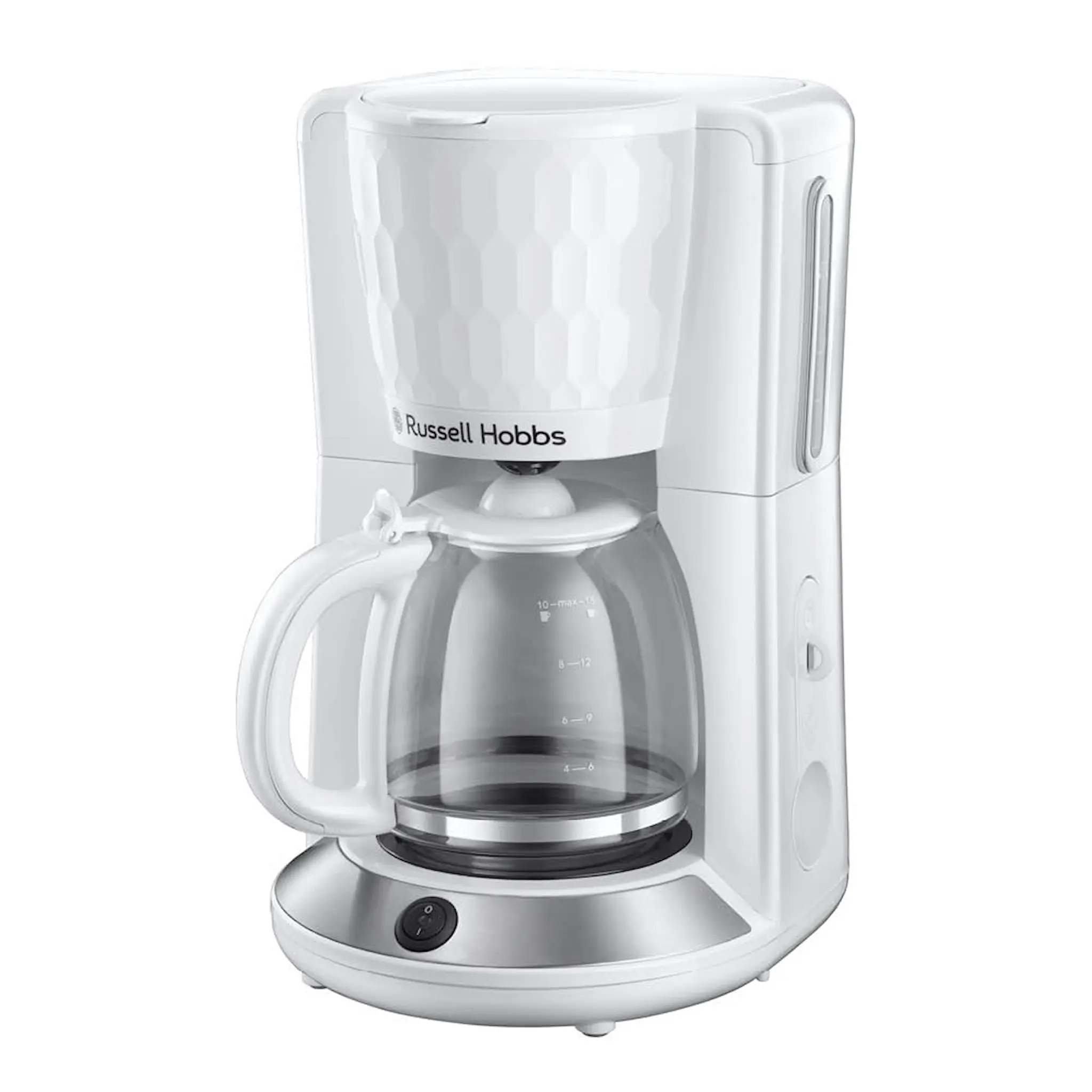 RUSSELL HOBBS Honeycomb kaffebryggare 27010-56 1,25 L vit