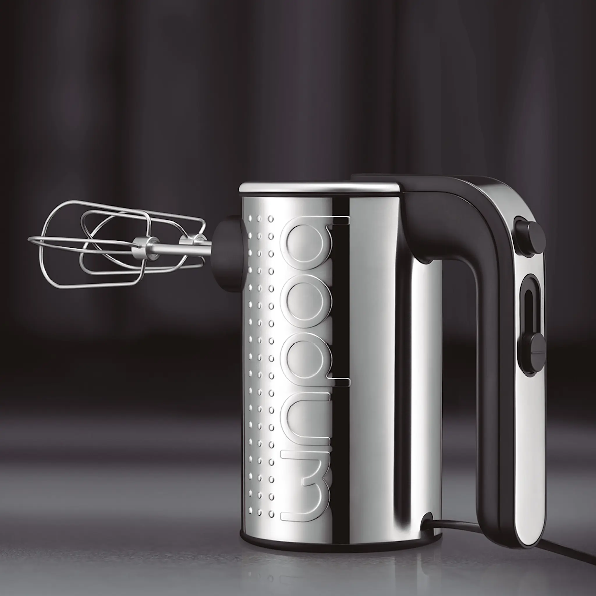 Bodum Bistro elektrisk håndmikser krom