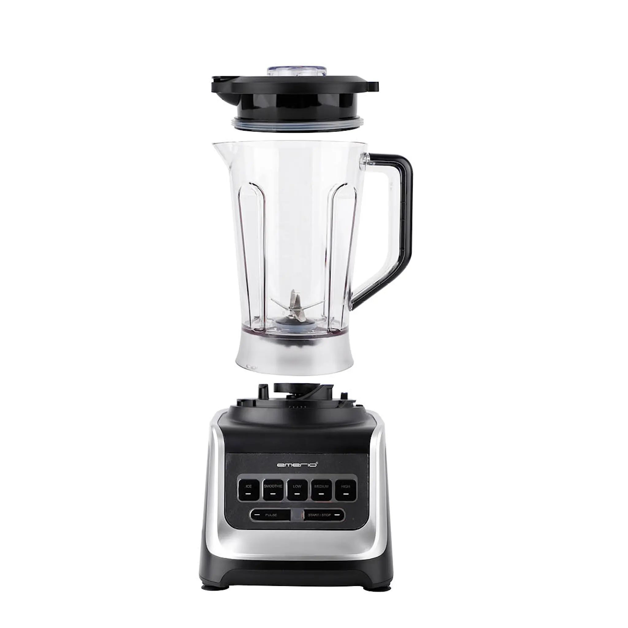 EMERIO Blender 1,85L 2000W rustfritt stål