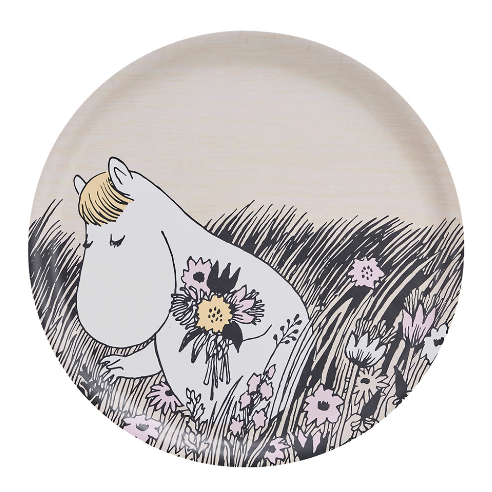 Muurla - Muumi Tarjotin 35x35 cm Kesäyö