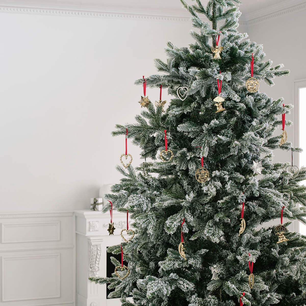 Rosendahl Ball Heart 12 cm Försilvrad