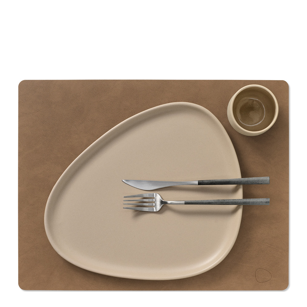 LIND DNA Square Nupo Pöytätabletti 35x45 cm Brown