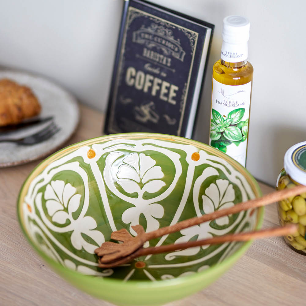 Bloomingville Heikki skål 26,5 cm grønn