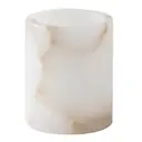 Alabaster ljuslykta XS 7,5 cm naturlig