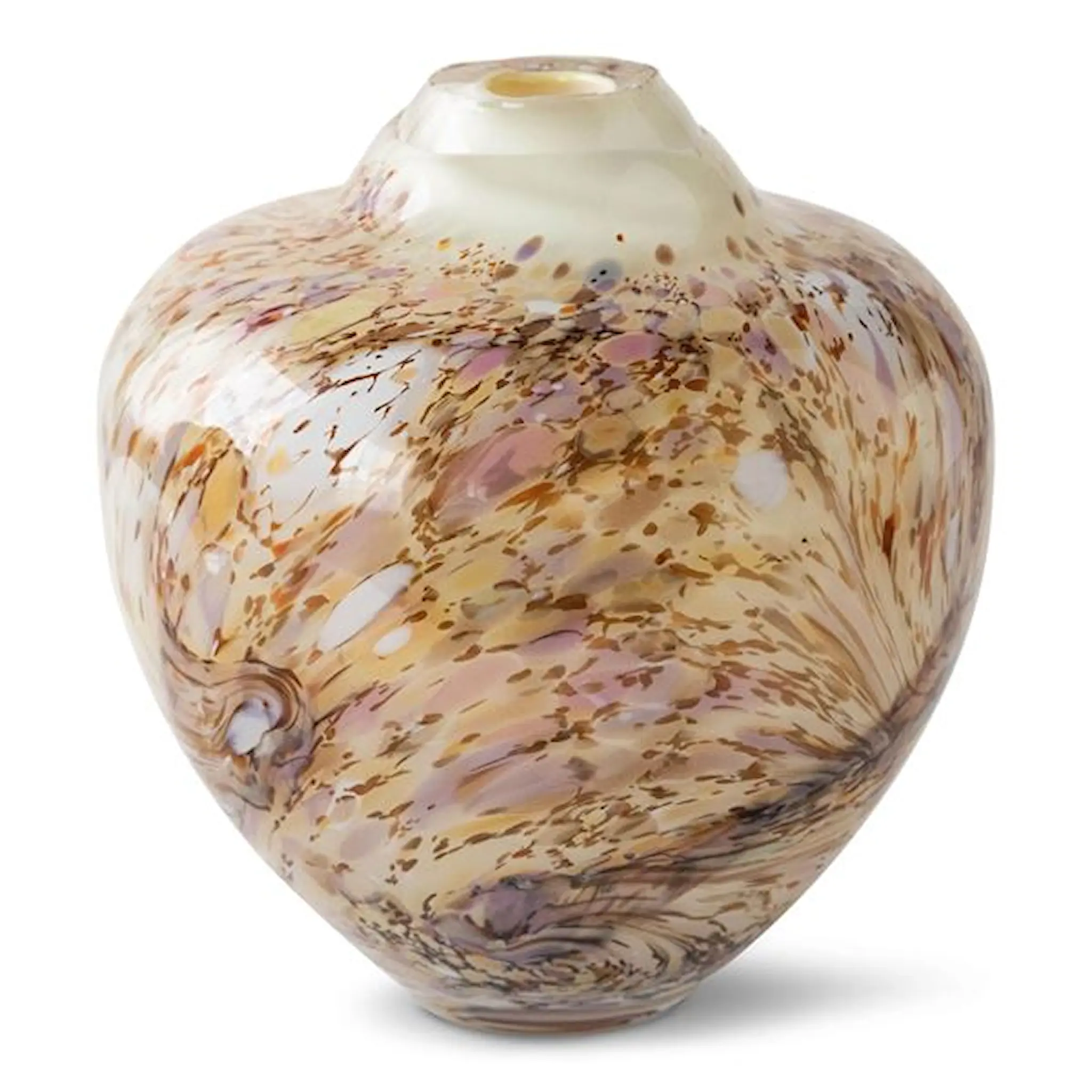 Magnor Unik Skulptur Konstglas 24 cm Brun