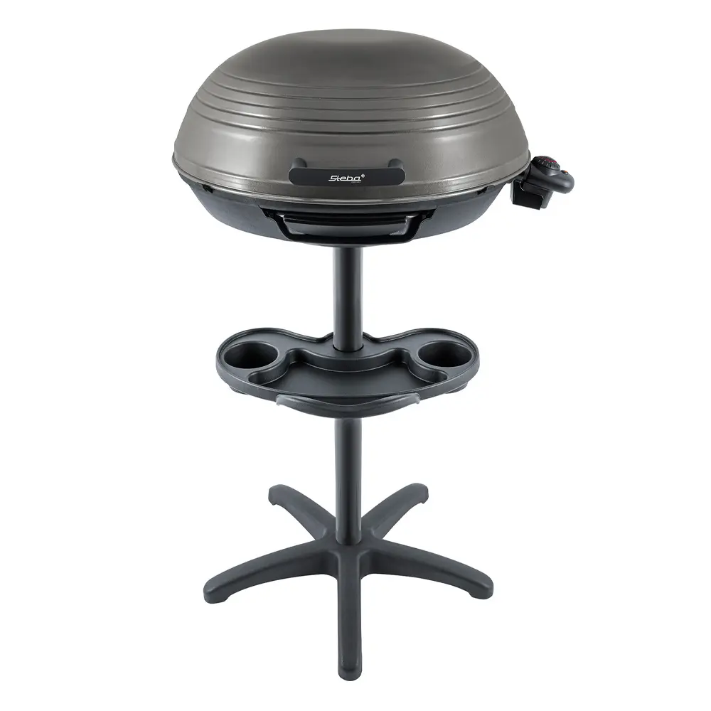 BBQ Grilli Ø48 cm Musta/Harmaa