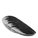 Les Objets Mouleversants Marcel skål L 46x21,5 cm Mussla svart