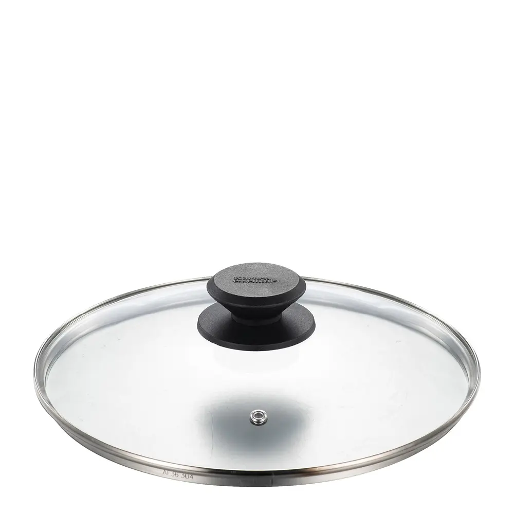 Kitchen Essentials Lasikansi 20 cm Kirkas/Musta