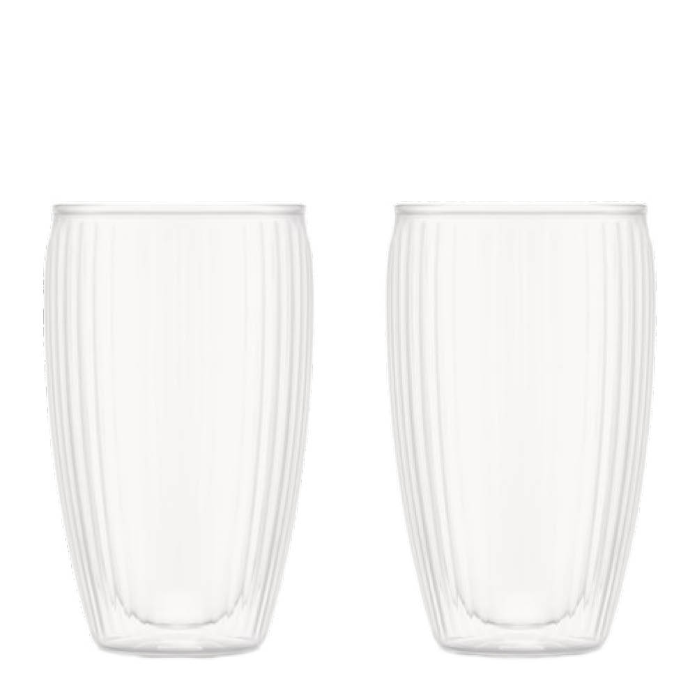 Bodum Pavina Glas 45 cl 2-pack Klar