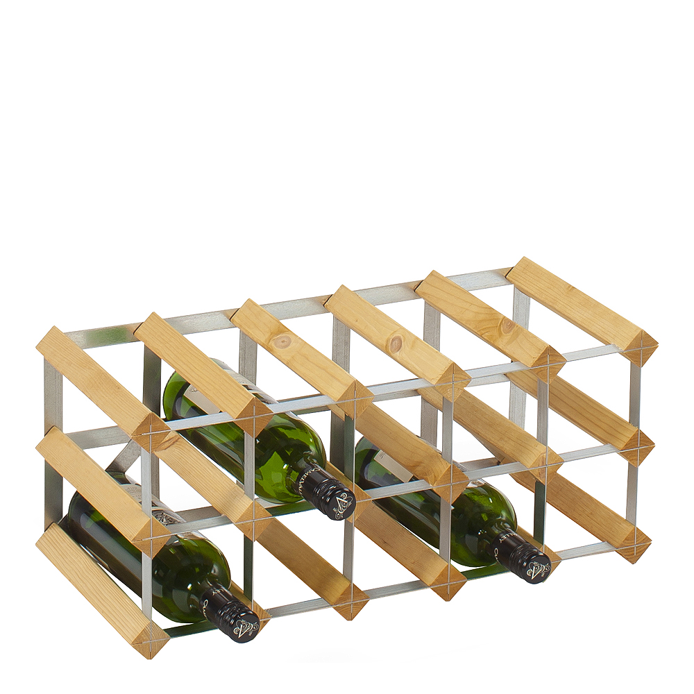 The Swedish Wine Rack Factory  - Laajennettava Viinipulloteline 22,8x53 cm Puu