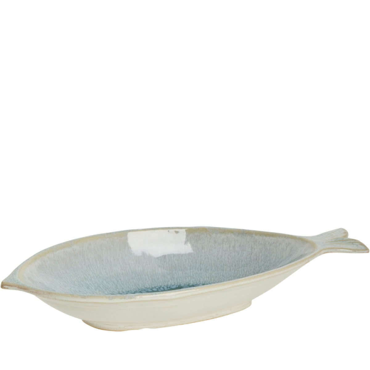 Lene Bjerre Marinelle serveringsfat fisk 28 cm blå