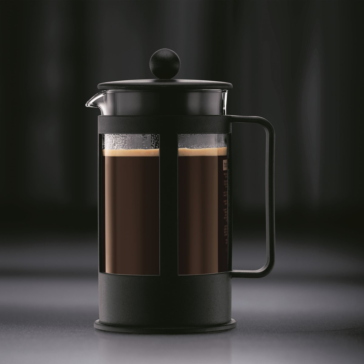 Bodum Kenya Presskanna 8 Koppar 1L Svart