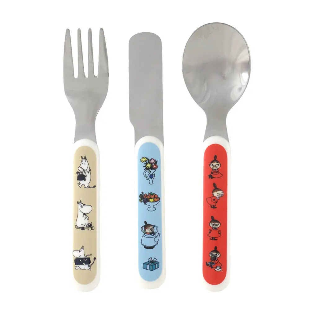 Muumi Lasten aterimet 3 osaa Muumipeikko/Pikku Myy