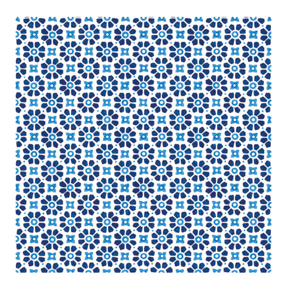 Ambiente - Servetti 33x33 cm 20 kpl Laureen Blue