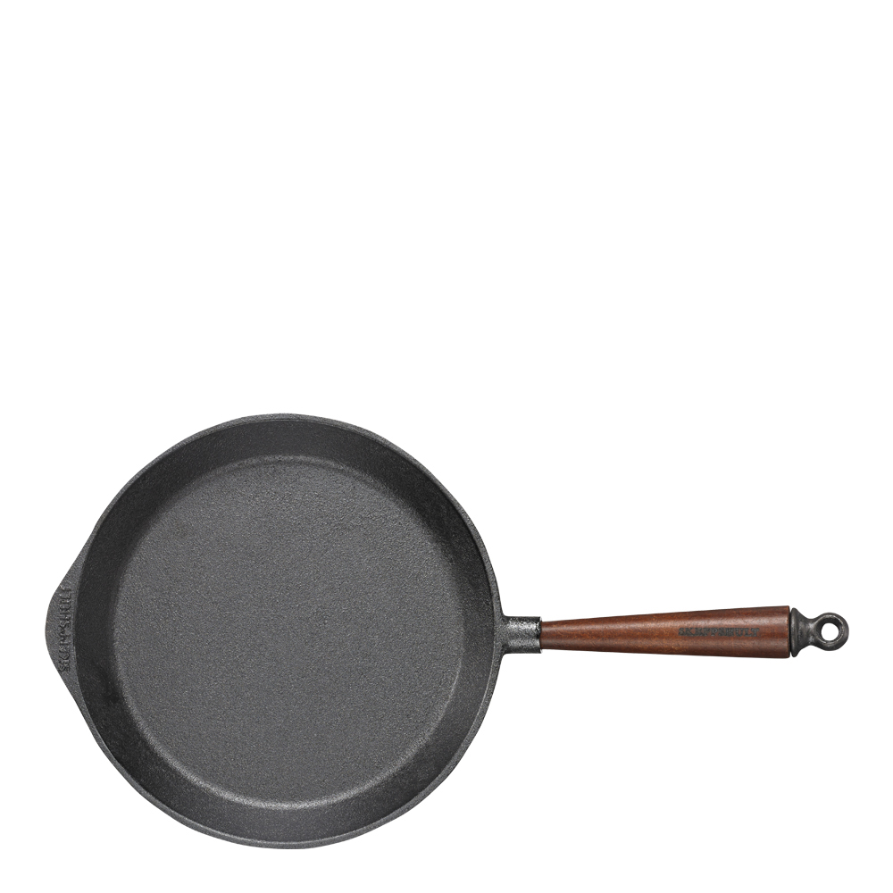 Skeppshult Traditional stekepanne med trehåndtak 28 cm