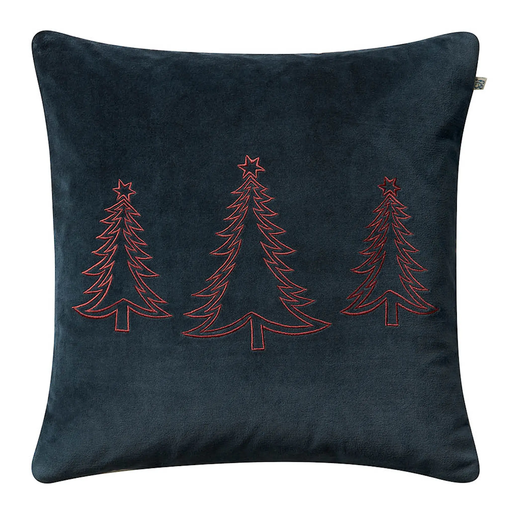 Chhatwal & Jonsson Pine Tree putetrekk velur 50x50 cm Sea Blue