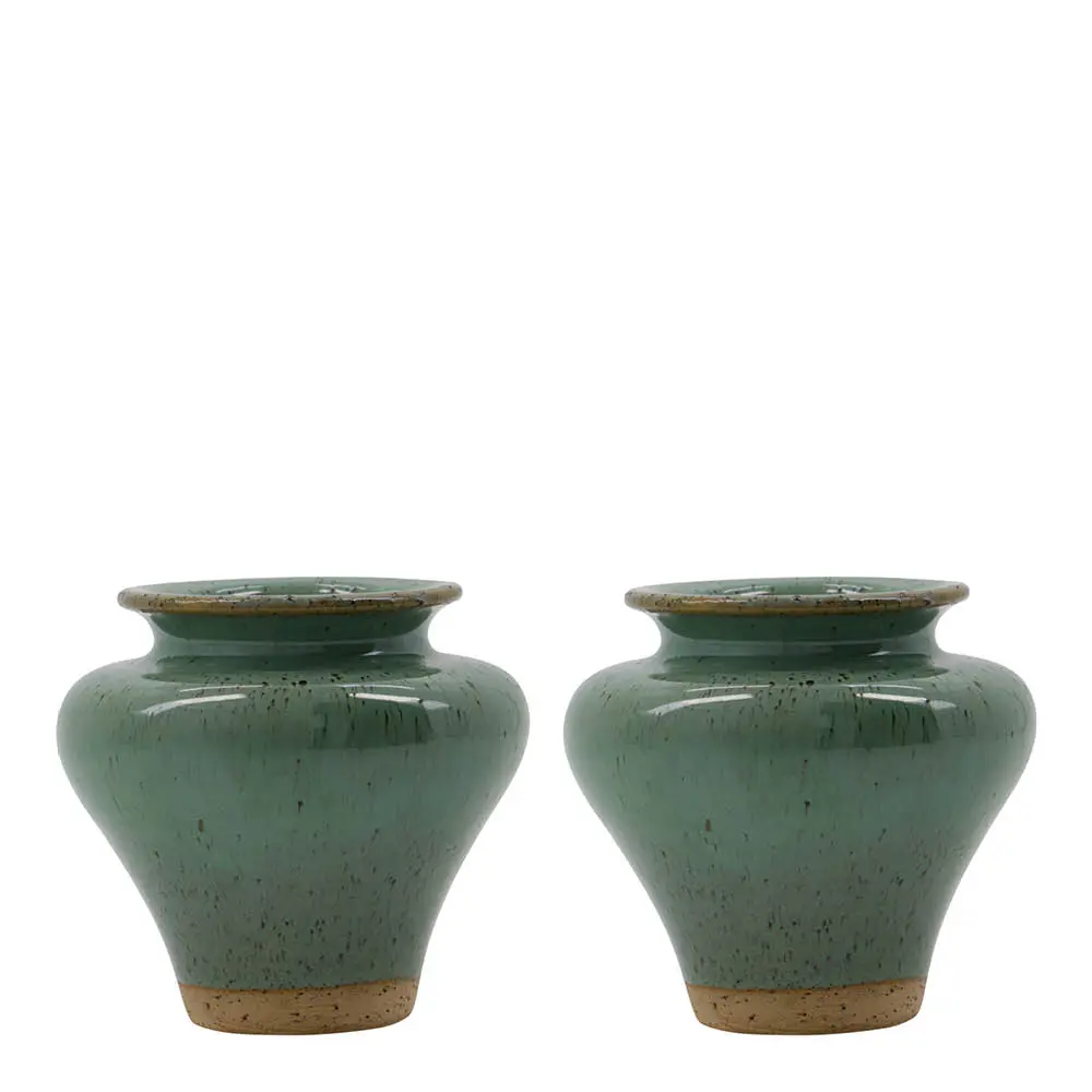 Kolo Maljakko 8,5x9,5 cm 2 kpl Vihreä