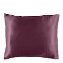 Örngott silke 50x60 cm vinröd